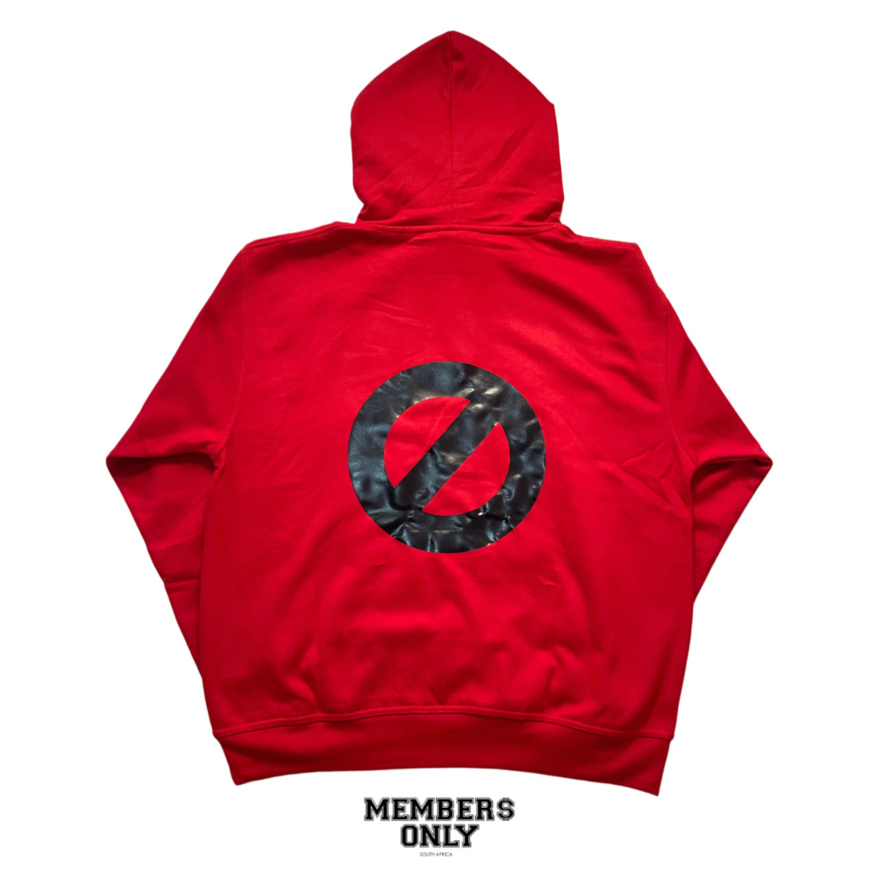 MEMBERS ONLY CLASSIC RED HOODIE